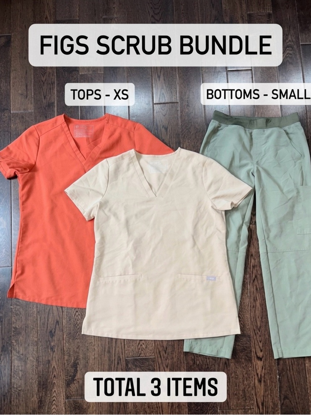Figs Scrub Joggers and Tops bundle